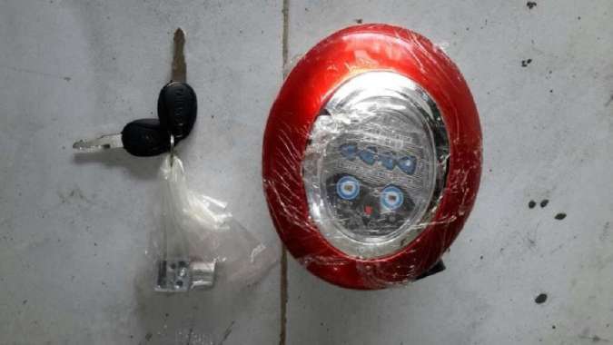 HEAD LAMP LAMPU KUNCI INDIKATOR SEPEDA LISTRIK SELIS SET