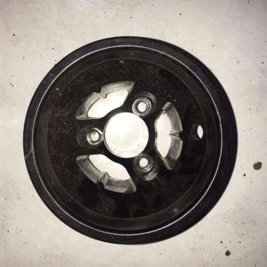 velg r5 ring 5 gokart depan utk ban uk 10x4.50-5 Hitam