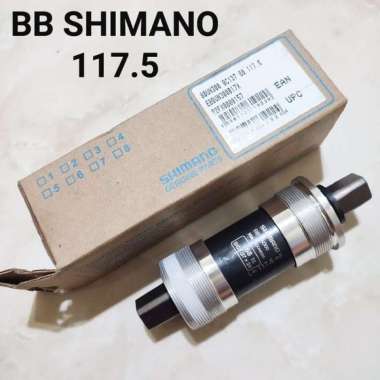 BB Shimano BB-UN300 Panjang 117.5 Bottom Bracket Model Kotak UN300 117.5mm