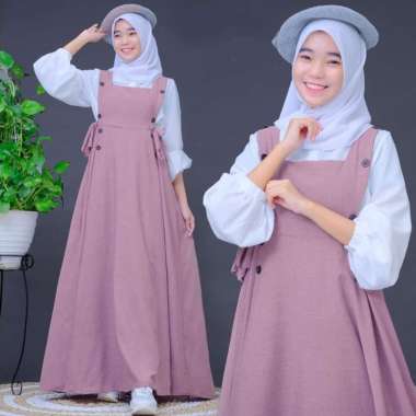 Gamis anak perempuan/gamis rompi/pakaian anak perempuan terbaru2022 IRIANA PINK