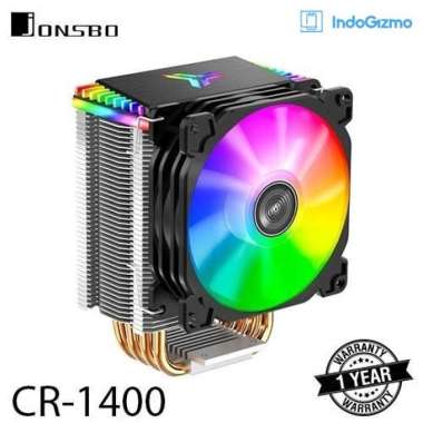JONSBO CR 1400 CR1400 CPU Fan Cooling HSF Cooler RGB