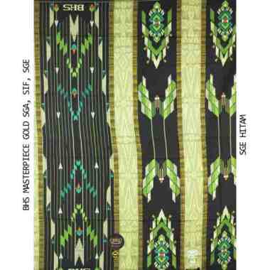SARUNG BHS MASTERPIECE GOLD SGE Hitam hijau