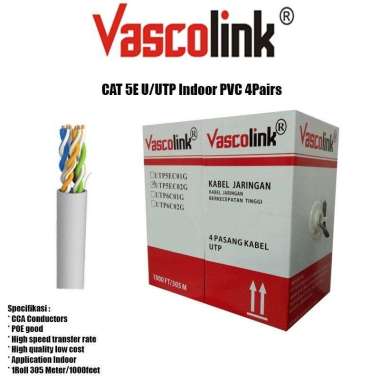 KABEL UTP VASCOLINK CAT5E
