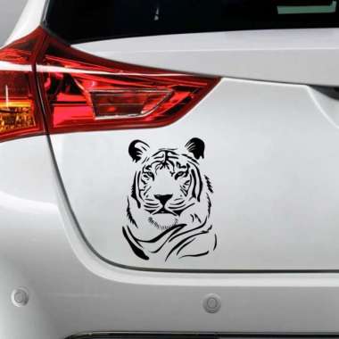 Sticker Mobil Cutting Vinyl Harimau