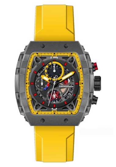 Jam Tangan Pria T5 Original Tali Rubber Tanggal dan Chrono Aktif Free Box dan Garansi 100% T45121 ku