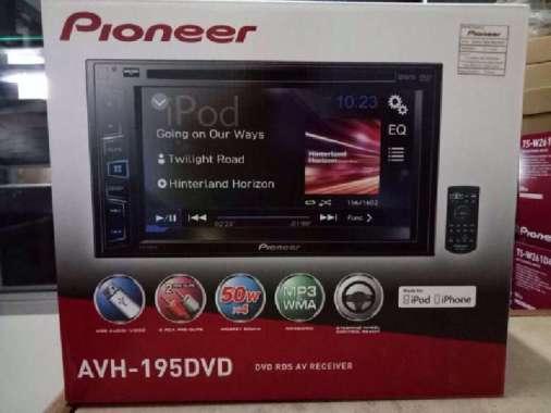 Pioneer avh 195 - double din pioneer avh195 - headunit pioneer avh195