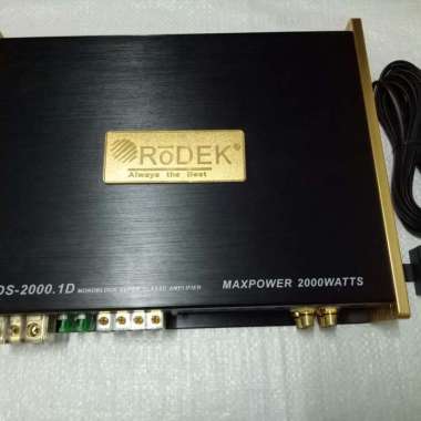 Power rodek rds2000.1d - power monoblock rodek rds 2000.1 - rds 2000