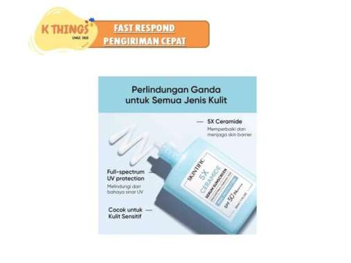 SKINTIFIC Series 5X Ceramide Barrier Toner Moisture Serum Sunscreen Serum Sunscreen