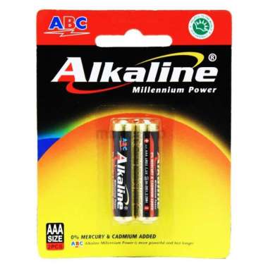 Baterai AA Battery Alkaline Battery ABC Alkaline - READY MANADO
