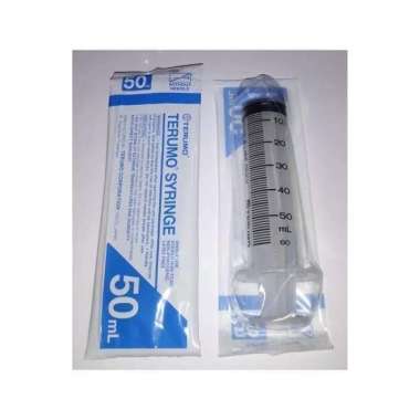 Spuit 50Cc Terumo /Terumo Syringe 50Ml Catheter Tip Lubang Tengah