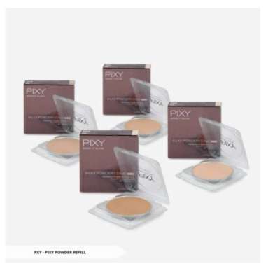 [ REFILL SILKY ] PIXY MAKE IT GLOW SILKY POWDER CAKE REFILL 10 GR / BEDAK PADAT 101