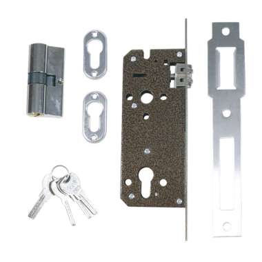 Body Kunci Pintu Pelor Pintu Dorong Pintu Kupu Kupu Set Komplit Siap -