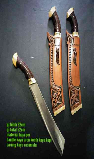 GOLOK TEBAS PATIMURA KOKOH BERKEBUN DAN TEBANG POHON 14 Oz COKLAT