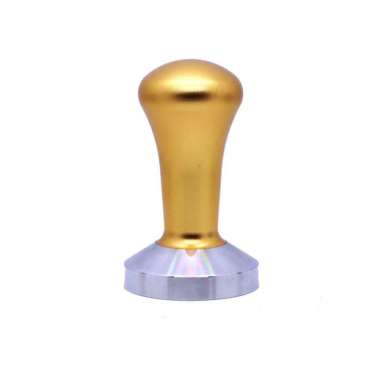 Alumunium Coffee Tamping Powder Tamper Uk 49Mm Gold