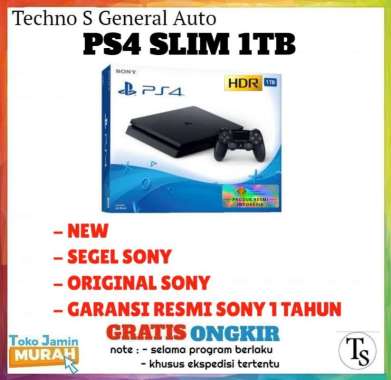 PS4 Slim 1TB - PS 4 Slim 1TB Garansi Resmi Sony 1 stik
