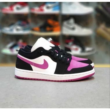 nike air jordan 1 low black white grey