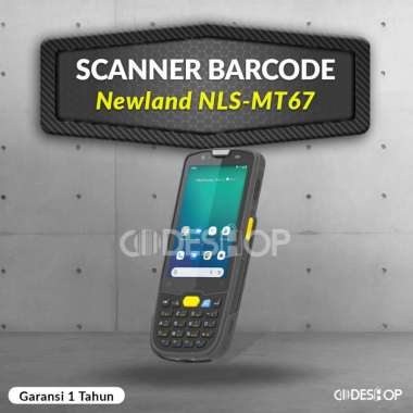 Scanner Barcode Portable Newland NLS-MT67 MT67 Android Mobile PDA