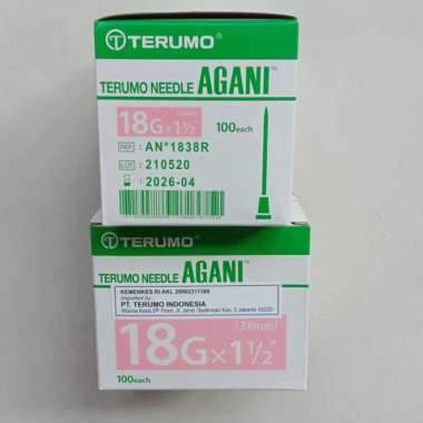 Needle 18 Terumo/Jarum Suntik