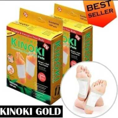 Koyo Terapy Kinoki Ginger Detox foot pads isi 10pcs kinoki