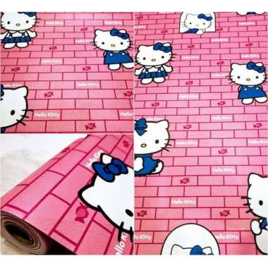 Wallpaper Dinding Hello Kitty 3d Image Num 13