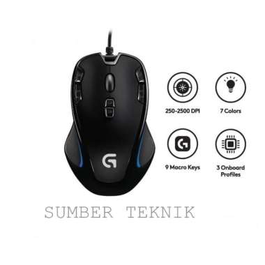 Jual Mouse Gaming Logitech G300s Harga Promo Diskon Blibli Com