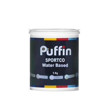 Puffin Sportco Waterbased Cat Lapangan [25 Kg] Violeto JABODETABEK