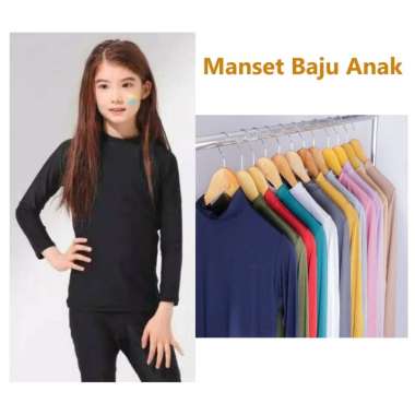 AliMaMa - MANSET BAJU ANAK - Dalaman Inner Pakaian Kaos Kaus Baju Mangset Lengan Panjang Murah Medan