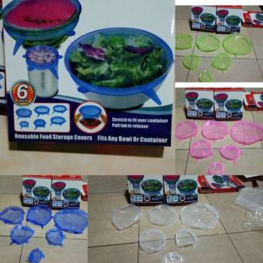 penutup makanan silikon