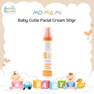 Momami Baby Cutie Facial Cream 50gr - Cream Wajah - Cream Anak