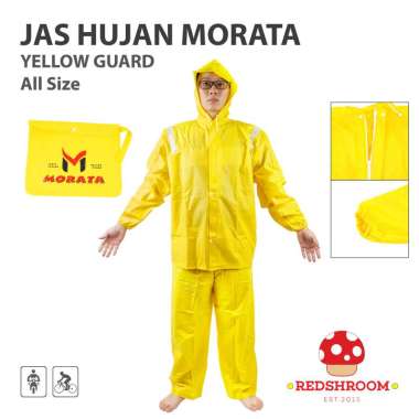 Jas Hujan Dewasa MORATA YELLOW GUARD-All Size unisex YELLOW GUARD