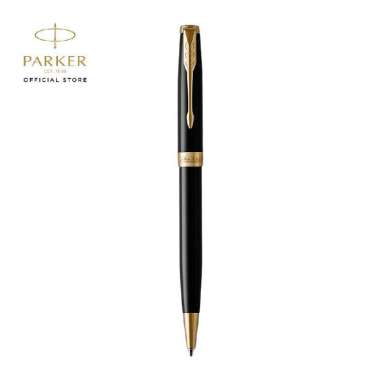 Parker Sonnet Black Gold Trim Ballpoint