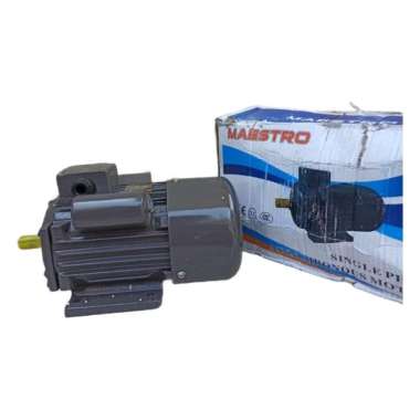 dinamo elektro motor 1 hp maestro+penggerak 1hp lambat & cepat cepat 2800 rpm