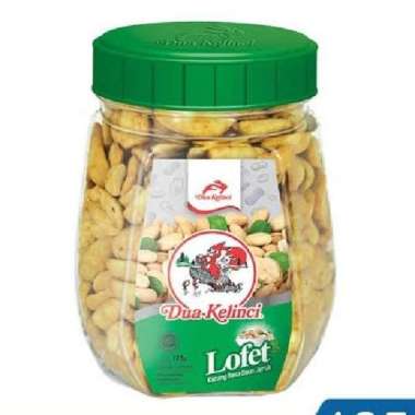 Kacang Dua Kelinci Lofet Toples 125 gr | Kacang Dua Kelinci Lofet