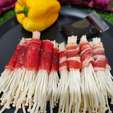 PROMO Super Beef Enoki Roll 10 PC