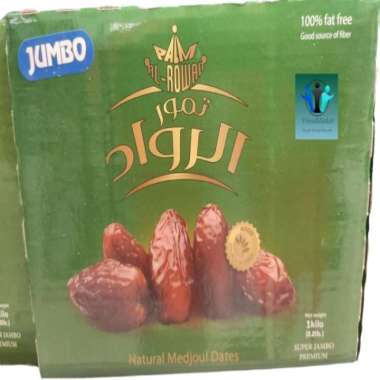 Kurma Medjool Natural Dates Super Jumbo Premium 1 Kg