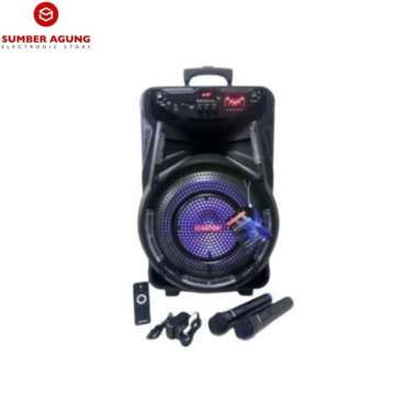 Asatron Speaker Meeting Karaoke Portable 12 Inch "TITANIUM"
