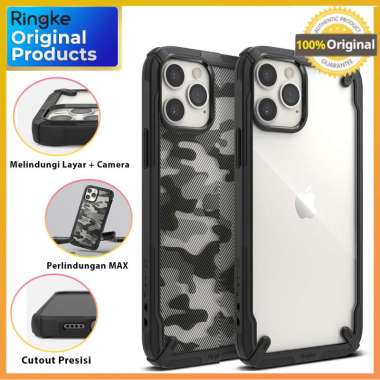Original Ringke Fusion X Case iPhone 12 Pro Max & 12 Pro & 12 & 12 Mini - Rugged Casing Cover Softca