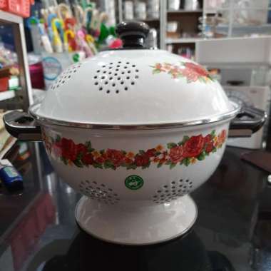 Rice Bowl 24 Wakul Nasi Enamel Panda Maspion