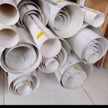 Pipa Pralon PVC Paralon Champion D Lis Merah per Batang Purwokerto 2 inch