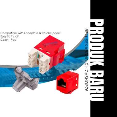COMMSCOPE / AMP SL SERIES RJ45 female JACK CAT5E / Modular AMP