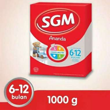 Promo Harga SGM Ananda 2 Formula Bayi 6-12 Bulan 1000 gr - Blibli