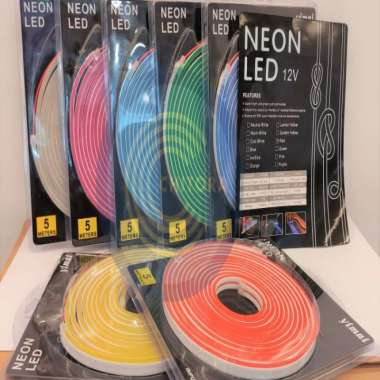 Yimai Neon Flex Lampu Hias Led Ungu