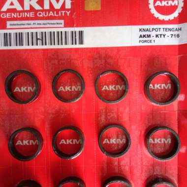 CMS PACKING KNALPOT TENGAH YAMAHA FORCE 1 hitam