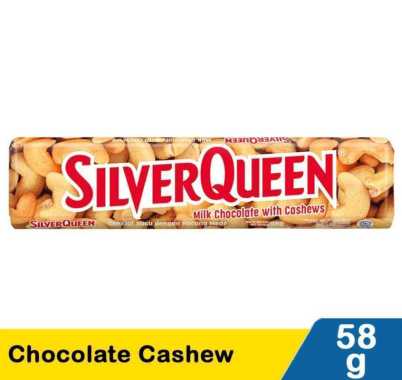 Silverqueen Cashew/Almond 58gr Beli 2 Gratis 1