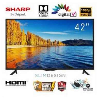 PROMO LED TV SHARP 42" 42DD / 42BD 42 INCH USB MOVIE HDMI FULL HD