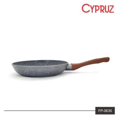 WAJAN PENGGORENGAN CYPRUZ FP 0630 20CM GREY MARBLE