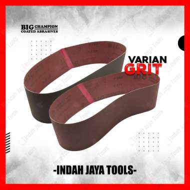 BIG CHAMPION Amplas Belt Sander 100 x 915 mm Abrasives GRIT 400