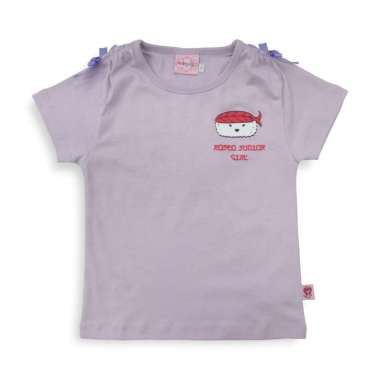 T Shirt / Atasan Anak Perempuan / Rodeo Junior Sushi Purple 4-5 tahun