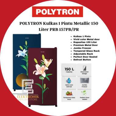 POLYTRON KULKAS 1 PINTU PRB 157PR/PB 150Liter