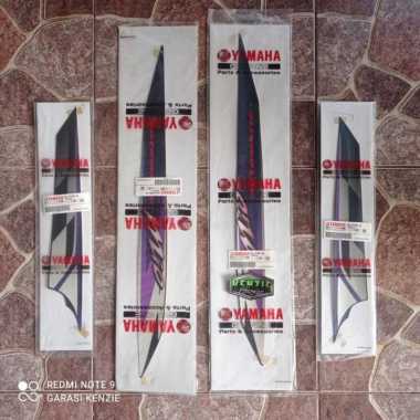 Stiker Striping Graphic Striping Yamaha Mio Sporty Hitam 2004 Original
